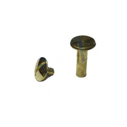 Cilt Menü, Katalog, Kartela Vidası, 13mm - Sarı, 100 Adet (477477)